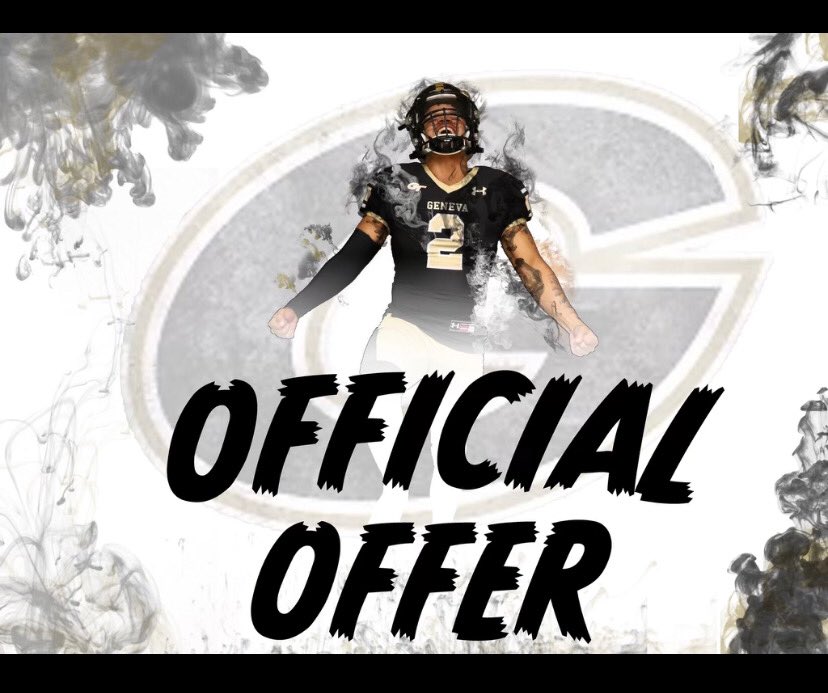 Hiltt_'s tweet photo. Blessed to recieve an offer from Geneva College , Lets Put In Work🏈💪🏾 @dbdavon @CoachNapoleon @Geneva_Football https://t.co/9SZXnh27r0