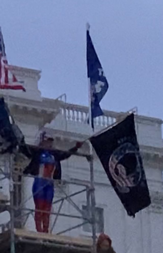 The answer is the False Flag which occurred on January 6, 2021 at the US Capitol. I knew what was happening when I saw the amount of Q flags and signs prominently displayed around the Capitol grounds. Later I would see video and pictures of those on the inside doing the same.