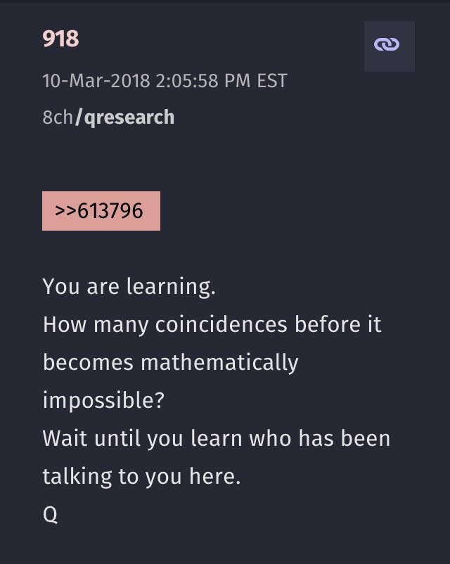 WHAT IF... Q was designed by bad actors to whip up support for 3 years, for the sole purpose of developing a mass "cult following" of people who loyally follow the themes, catch phrases and direction of Q? Why would they do that?