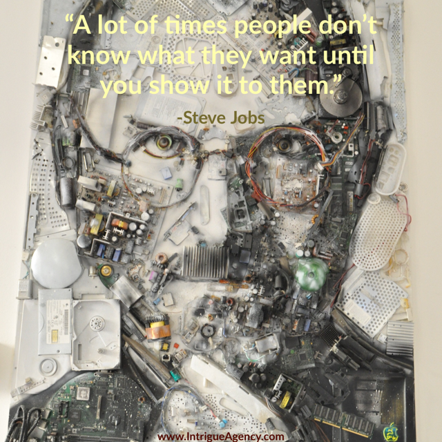 SamHornIntrigue's tweet photo. #SteveJobs said, "A lot of times people don't know what they want until you show it to them." He's right. People often don't know what we mean until we show them what we mean. Here's an example of what I mean :-) https://t.co/aaQuBHJbMc
#SamHorn #IntrigueAgency #intrigue https://t.co/5pdAfjwRrb