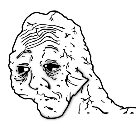 Me after writing 50 adresses and 50 thank you notes 