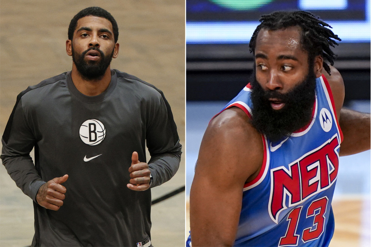 James Harden says Nets are 'going to be scary' when Kyrie Irving returns