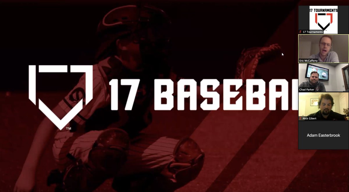 The #17Baseball Virtual Coaches Convention is LIVE on Zoom! 
Join 👉 bit.ly/2LusK5Z