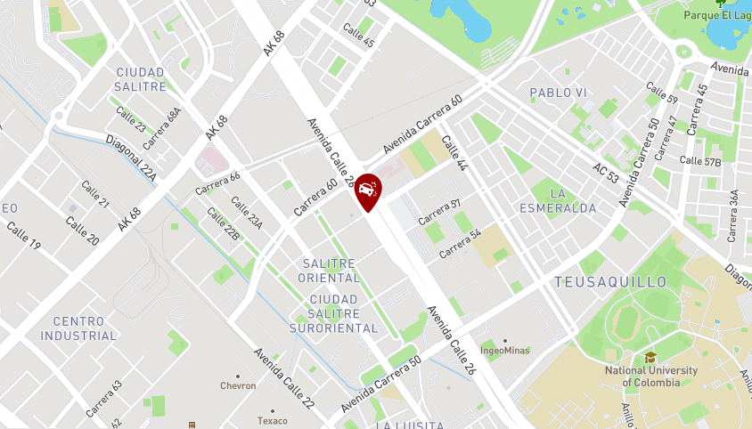 Siniestro solo daños en la localidad de Teusaquillo, entre automóvil y taxi, en la calle 26 con carrera 59, sentido Occidente - Oriente.
Unidad de @TransitoBta asignada. https://t.co/xyjxuR42Rr
