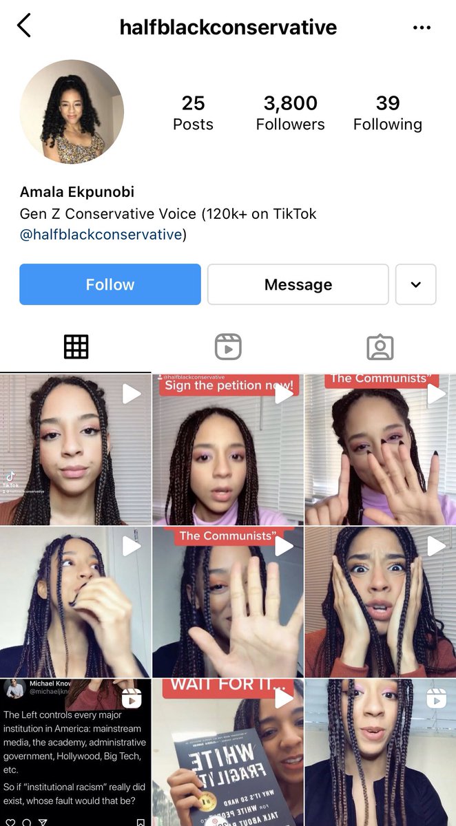 AmbaBreffu1811's tweet photo. Of course, her black side had to be Nigerian.🙄Mark my words, some of these 1st & 2nd generation immigrants will become just as embolden to anti-ADOS rhetoric & practices under Biden’s pro-immigrant administration as the white nationalist were under Trump. #toolsofwhitesupremacy https://t.co/4szTCE5lQL