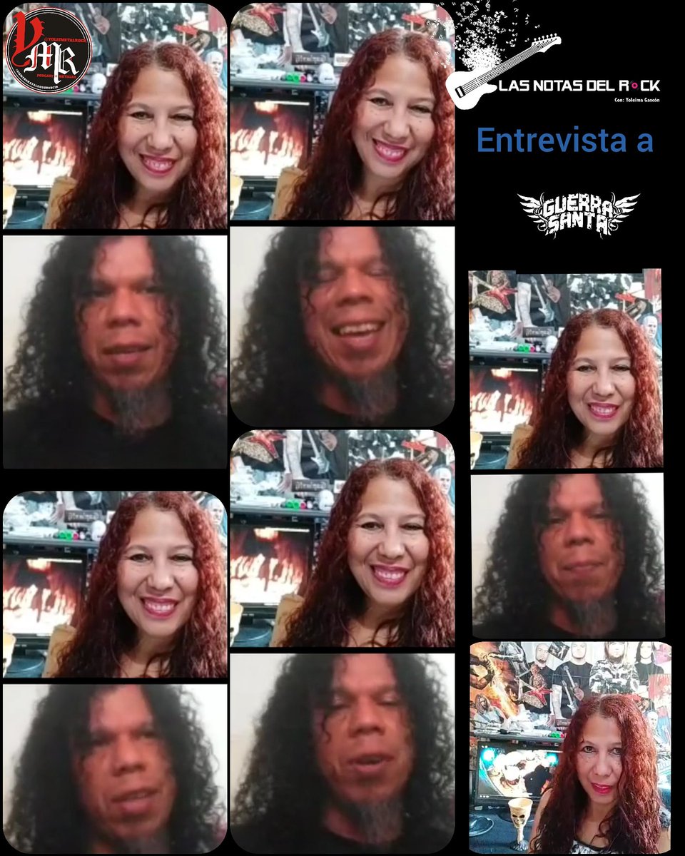 LAS NOTAS DEL ROCK
@guerrasantavzla
desde Argentina
LAS NOTAS DEL ROCK
@jmarinovasquez
@facundocoral
@jorgealvarezrock
@bernardodconde
@hector_aog
#entrevistalive 
#streaming
#guerrasantavenezuela
#Metal
#rock
#HeavyMetal
#groovemetal
#heavypowermetal
#Venezuela🇻🇪
#argentina🇦🇷