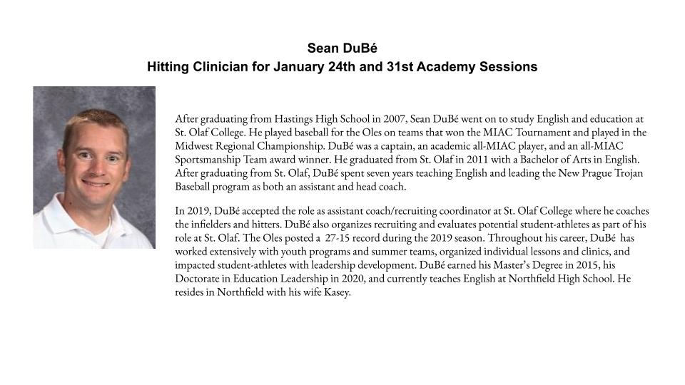 NPTrojanBall's tweet photo. Here are your academy clinicians for this winter!  Reminder that registration is open and the first session is this Sunday!
https://t.co/tlHJLATWOY https://t.co/oToHSsYdY6