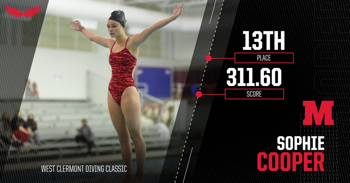 Milford_Eagles's tweet photo. Sophie Cooper continues to impress her Sr. year! This young lady put in a long 11-dive day to take 13th overall against 130 of the best divers in SW Ohio! They say you sometimes don't appreciate greatness until it's gone, but we are going enjoy this ride w/her the next few weeks! https://t.co/VBxZKYJ70x