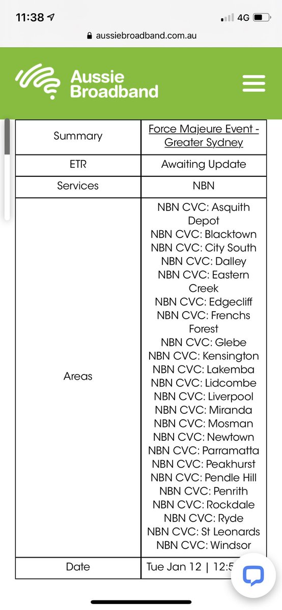 informationarc's tweet photo. @xprophetess @NBN_Australia @Telstra @Optus @tpg @PaulFletcherMP @TelcoOmbudsman So if a force majeure event has occurred and Aussie knows about it, who declared it. Transparency is important. #nbn @NBN_Australia https://t.co/mlfWKl3ibY