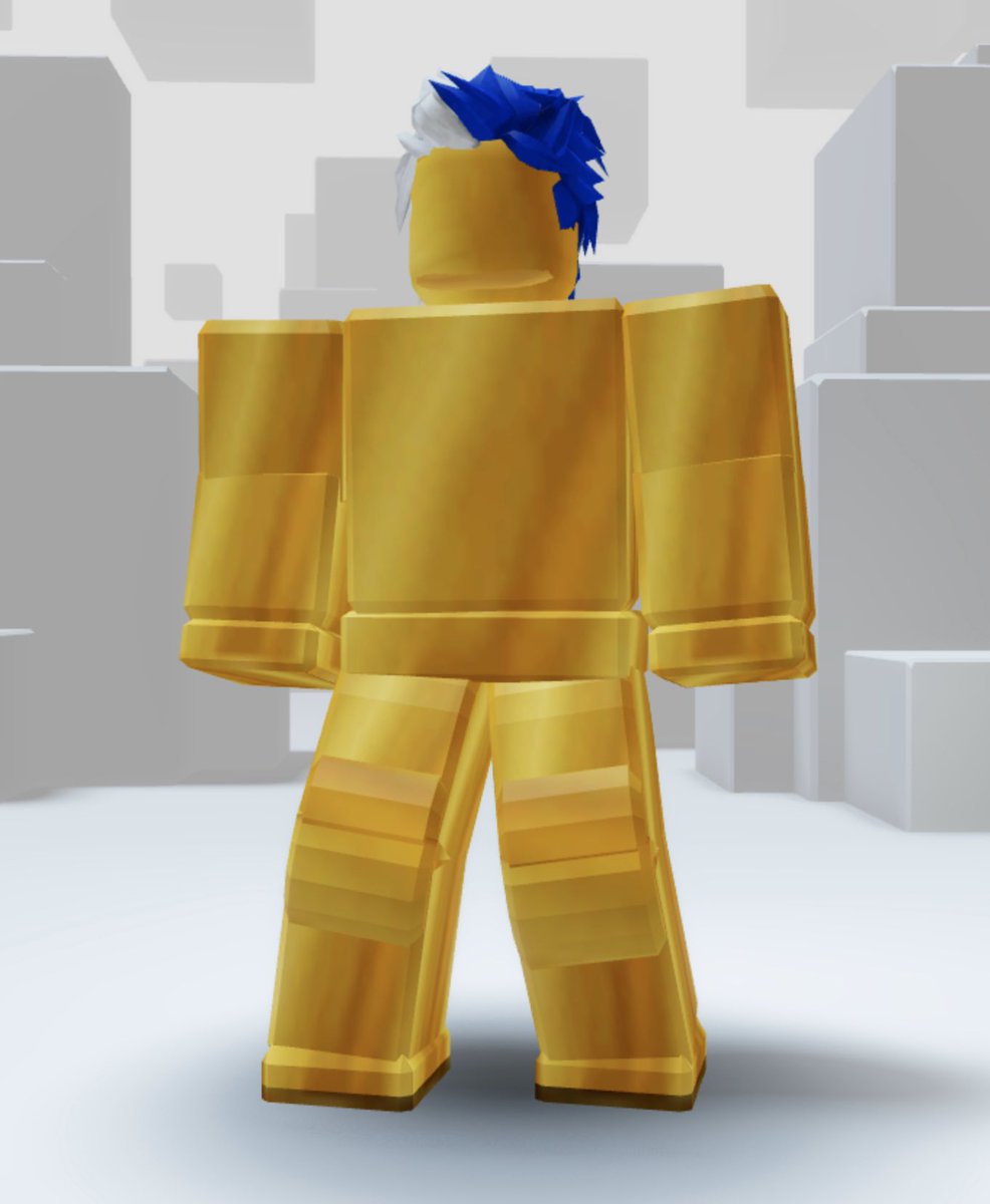Dayjeeeplays On Twitter I M Usually Not A Fan Of Costumes But I Gotta Say The Golden Robloxian Is One Of The Coolest Toy Codes To Have On Roblox What Do You Think - roblox toy code golden robloxian