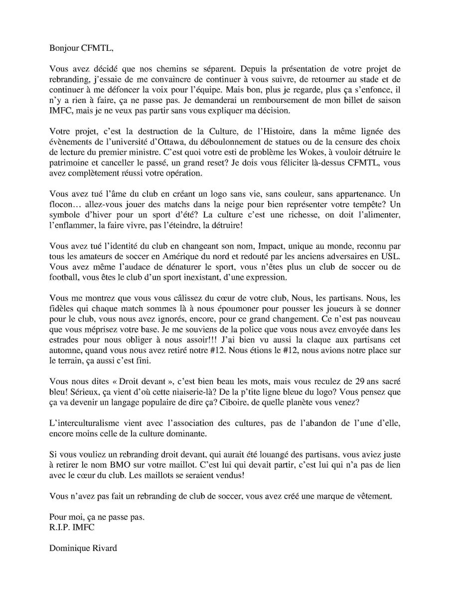 5MoDoM5's tweet photo. #CFMTL #IMFC #ultras #debout131 #CancelCulture #RIP

"Veillez par tous les moyens sur cette souveraineté fondamentale que possède chaque nation en vertu de sa propre culture. Protégez-là comme la prunelle de vos yeux pour l'avenir de la grande famille humaine." Jean-Paul II https://t.co/e7jEwZv3Ju