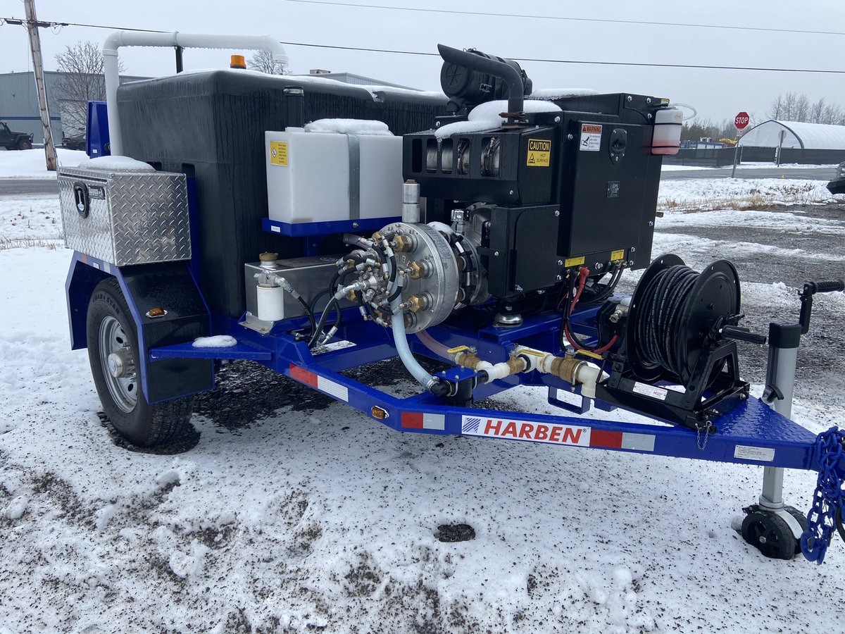 arussell_adam's tweet photo. JD Brule Equipment would like to thank our Northern Customer with their new Harben E-180 Jetter trailer #JDBruleEquipment #harben #draincleaning #drainpro #service https://t.co/Nd1YT7XDRp