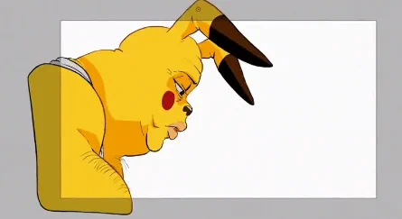 Tired Pikachu ?? #Pokemon #Pokemon25 