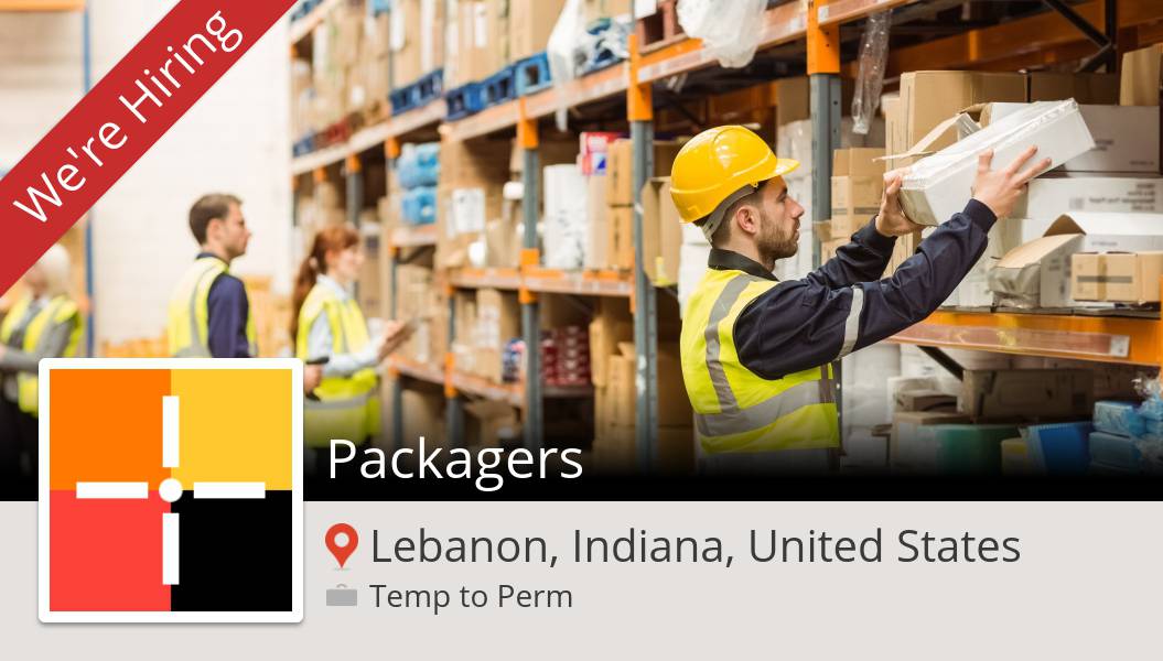 SpherionIndiana's tweet photo. #Spherion is hiring a #Packagers, apply now! (#Lebanon) #job https://t.co/DM91vzwek8 https://t.co/ofIxYVTpVo