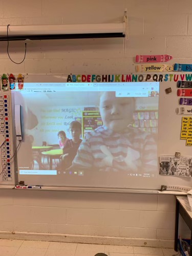 CusackElementa1's tweet photo. This past week, students were enjoying what their teachers had learned during the PD week-from Ms. McPhee's grade 3/4 students creating in Book Creator and discussing differences to Ms. McNeil's Gr. 1 students doing a Google Meet with their penpals-great job everyone! @CBVRCE_NS https://t.co/SUCFN6b1qS