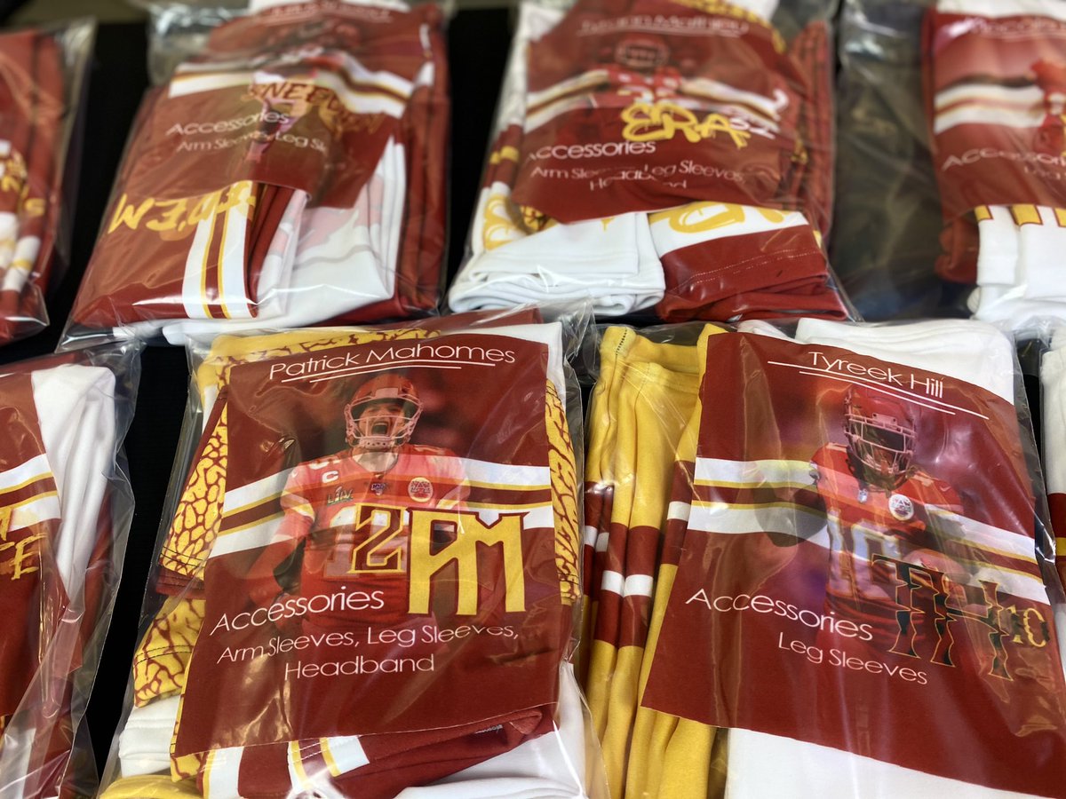 millgear's tweet photo. Blessed To be able to make Custom accessories for the Chiefs this week! Big win today fellas!!!  @Chiefs
https://t.co/SpED8ZTGuq https://t.co/fqURYk6TL9