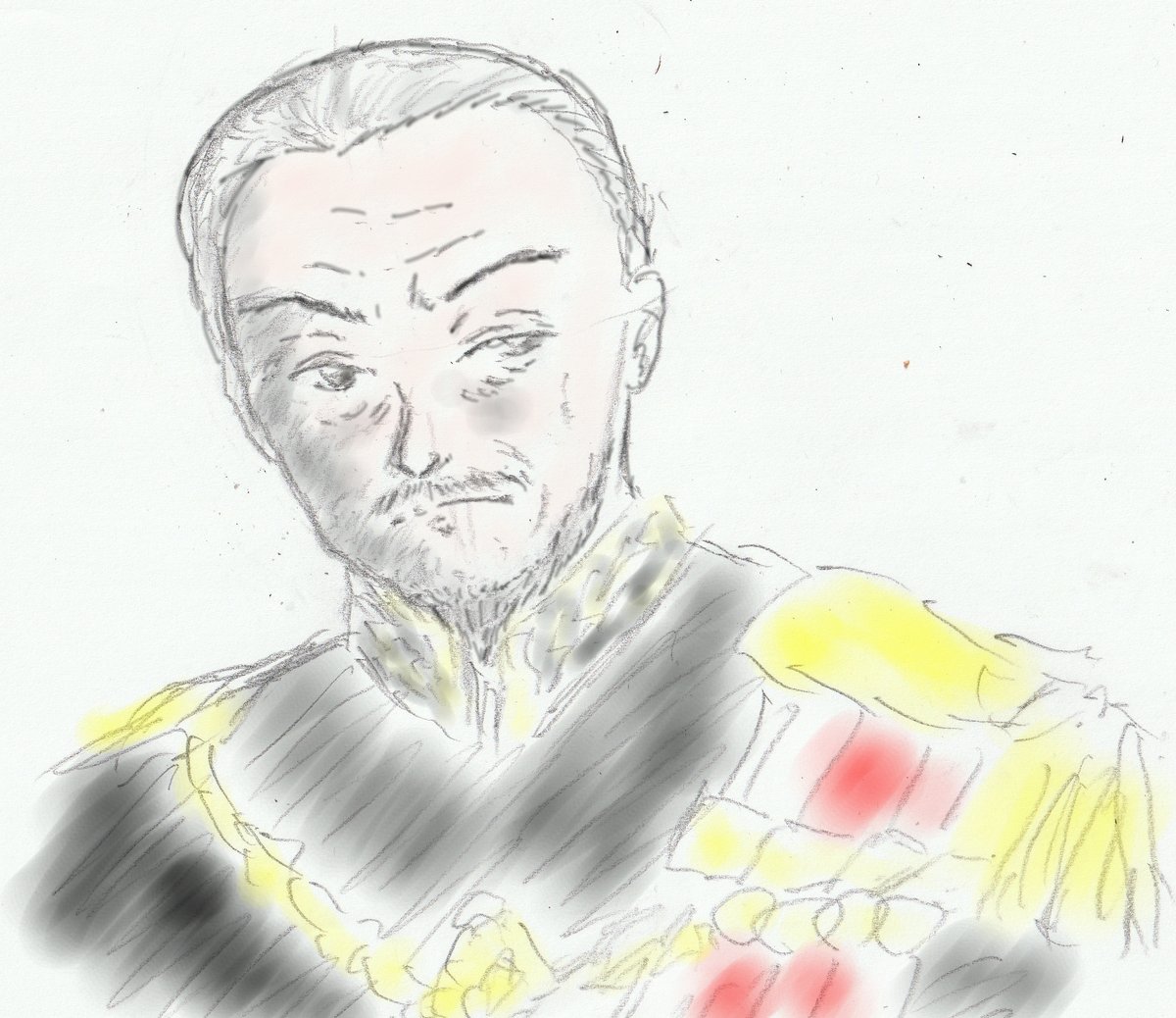 遠蛮の虜囚 世界三大提督ラス1 東郷平八郎 修正しすぎ もう少し泥臭いはず この人の功績は敵前反転 所謂t字 なんですが あれが東郷さんから出たのか秋山さんなのかよく分かりません どっちの説も半々ぐらい イラスト お絵描き 模写 歴史人物