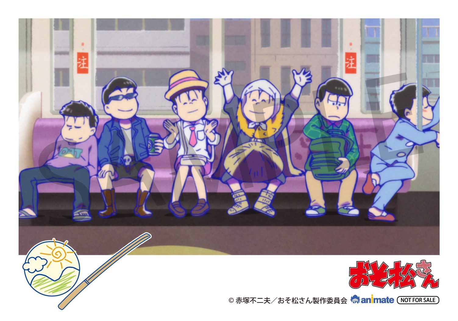 「おそ松さん」 DVD ポストカード 台本ノート ムビチケ フライヤー セット おそ松さん SnowMan 高橋ひかる 桜田ひより フライヤー②種