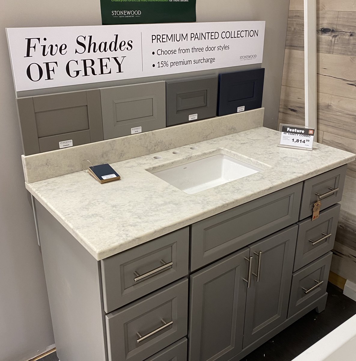 JL's Home Hardware (@jlshomehardware) on Twitter photo JL's Home Hardware has a variety of varieties at price points to match every budget. Our vanities feature customizable options from Stonewood Bath Cabinetry and Classic Brands. Pick your size, colour, top, door style, and layout. E-mail info@jlshomehardware.ca for details. JL's Home Hardware has a variety of varieties at price points to match every budget. Our vanities feature customizable options from Stonewood Bath Cabinetry and Classic Brands. Pick your size, colour, top, door style, and layout. E-mail info@jlshomehardware.ca for details.