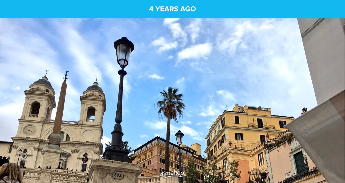morgangoetz13's tweet photo. 4 years ago, I was in Rome and not in Kentucky.  

Now, I am counting down the days til I can travel back to my favorite city 💕 https://t.co/khaDAKrqJN