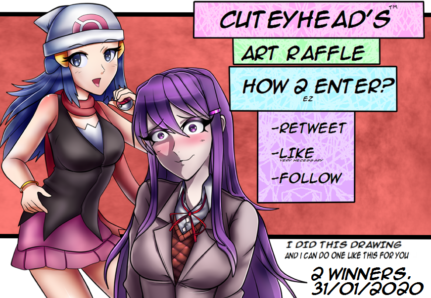 cuteyhead's tweet photo. Let's try this, looks fun. ART RAFFLE because you all are beautiful. 

how 2 enter:

--- RT
--- Follow
--- Like (optional but appreciated)

Deadline January 31st https://t.co/XNy2ryo79B