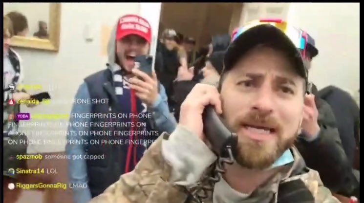 This is Tim Gionet, aka Baked Alaska, a neo-Nazi, anti-semitic conspiracy theorist, and social media troll. Yesterday he was arrested by the FBI for his role in the insurrection at the capitol.About 6 years ago, he was a co-worker.