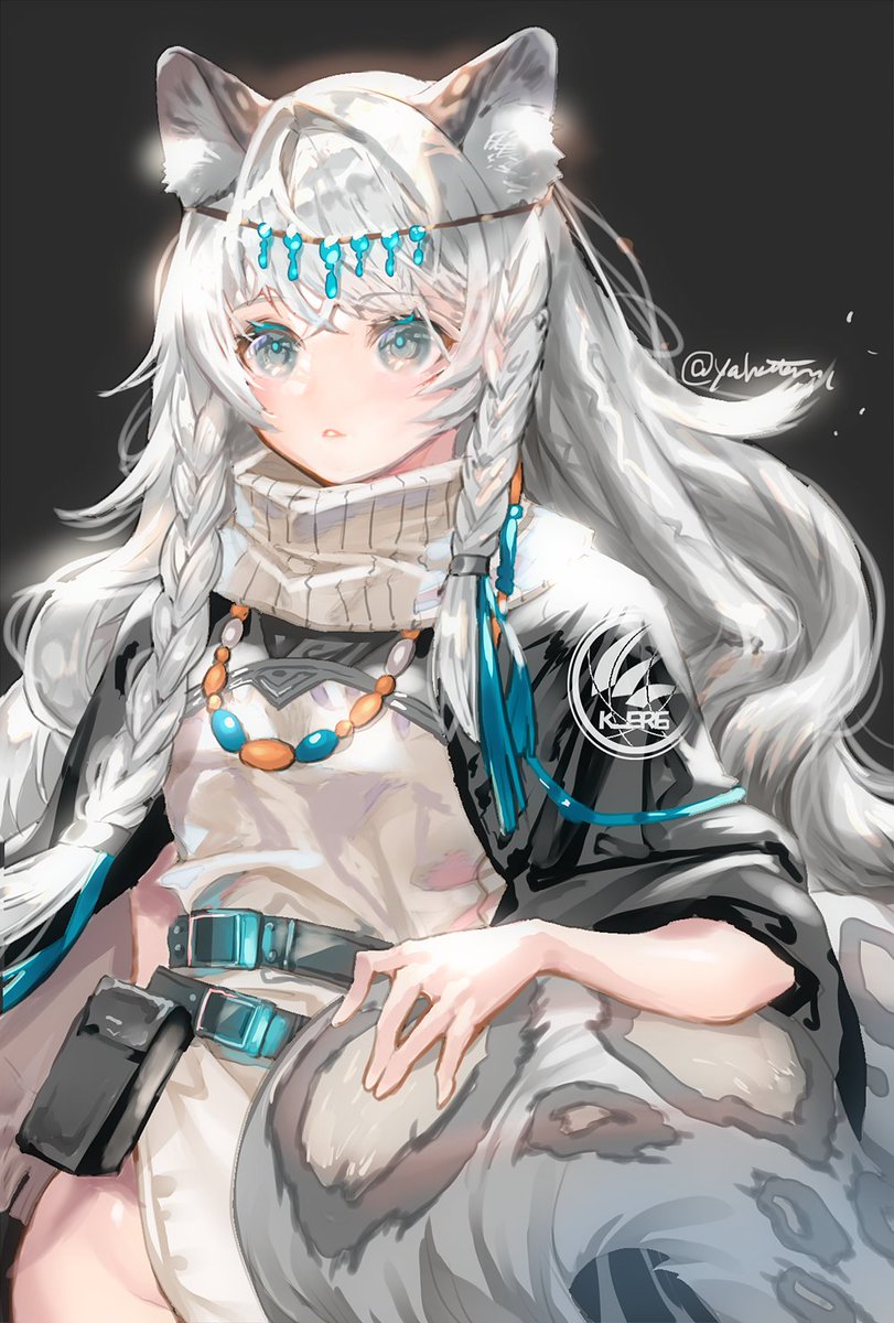 アークナイツ「プラマニクスらくがきー
ガチャで出てきて😂
Pramanix 初雪
#Arkn」|八幡@Vtuberサラと配信中のイラスト