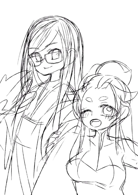 諸葛亮獣神化決まってからどこかのタイミングで描いた絵なんだけど記憶にございません 