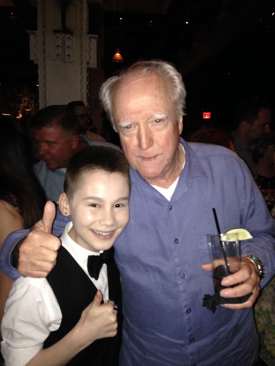 a warm memory with Scott Wilson at the wrap party for The OA Part I. RIP, Scott, a beautiful and gentle soul who showed all of us kindness and love!