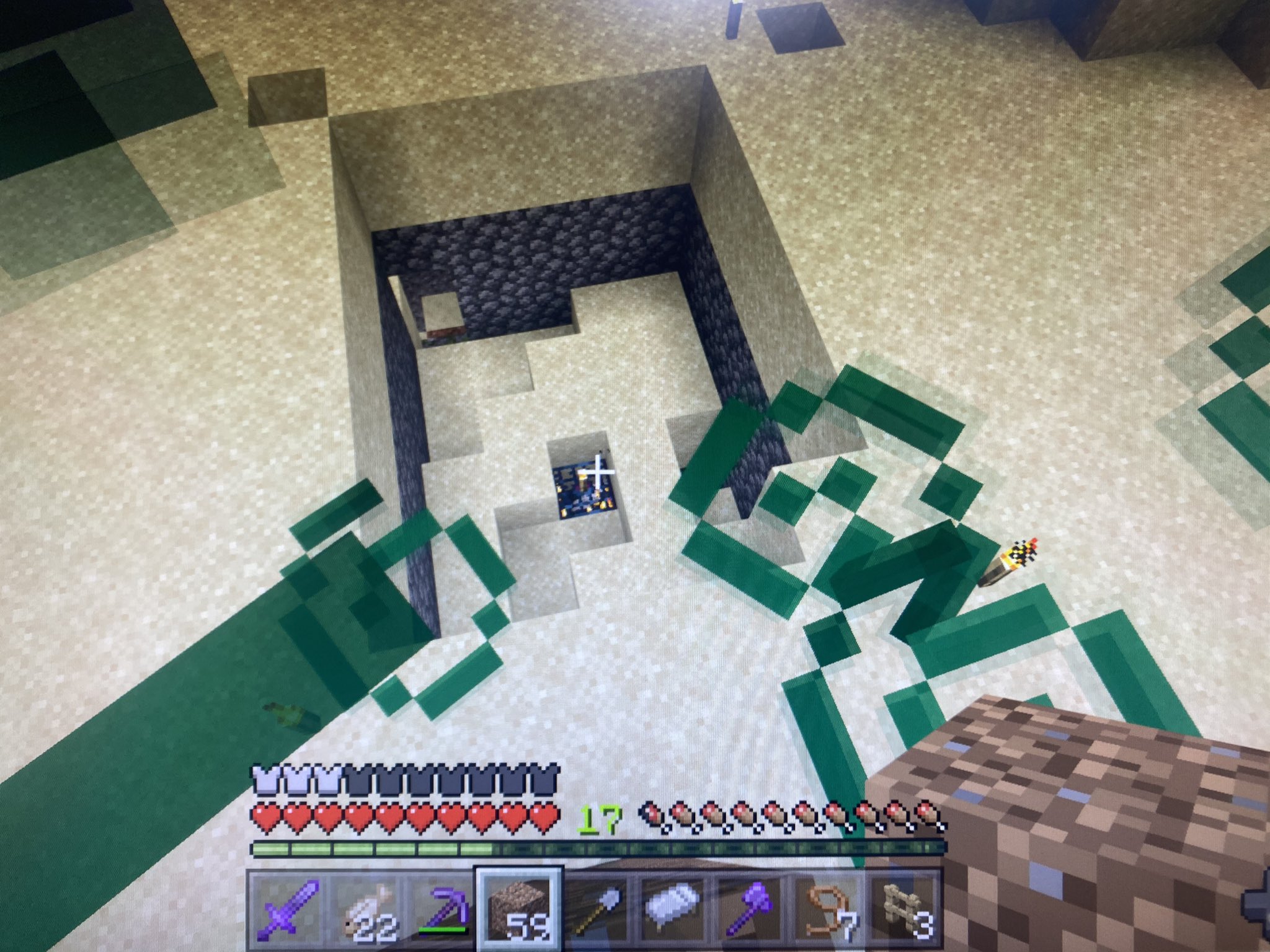 グラ グラきょんゲームズ 村人を隣村から移動中 レールを置いたところが崩れてスケルトンスポナー発見 拠点からかなり近いので オオカミ使って全自動スケさんトラップにします マイクラ マインクラフト Minecraft トラップ スケルトン