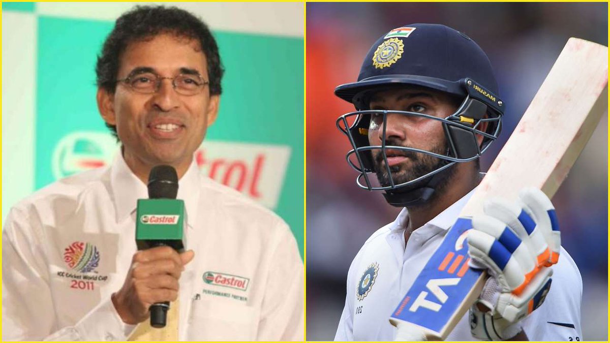 “I am a great Fan of Rohit Sharma's ability, He is extraordinary blessed.”- Harsha Bhogle