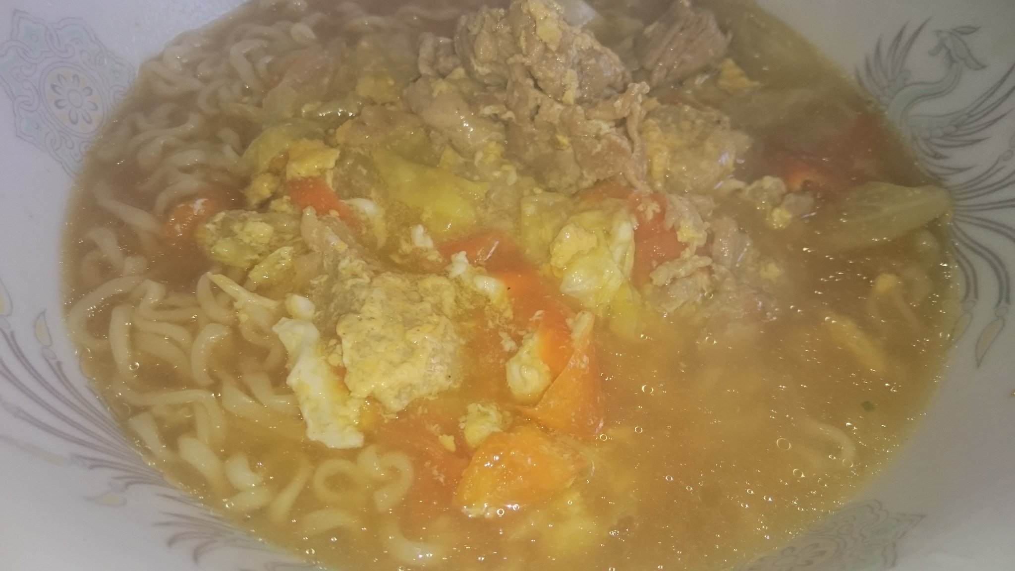 ラーメン大好き小泉さん に影響されて あんかけ卵ラーメン作りました ブルックリンライフハック
