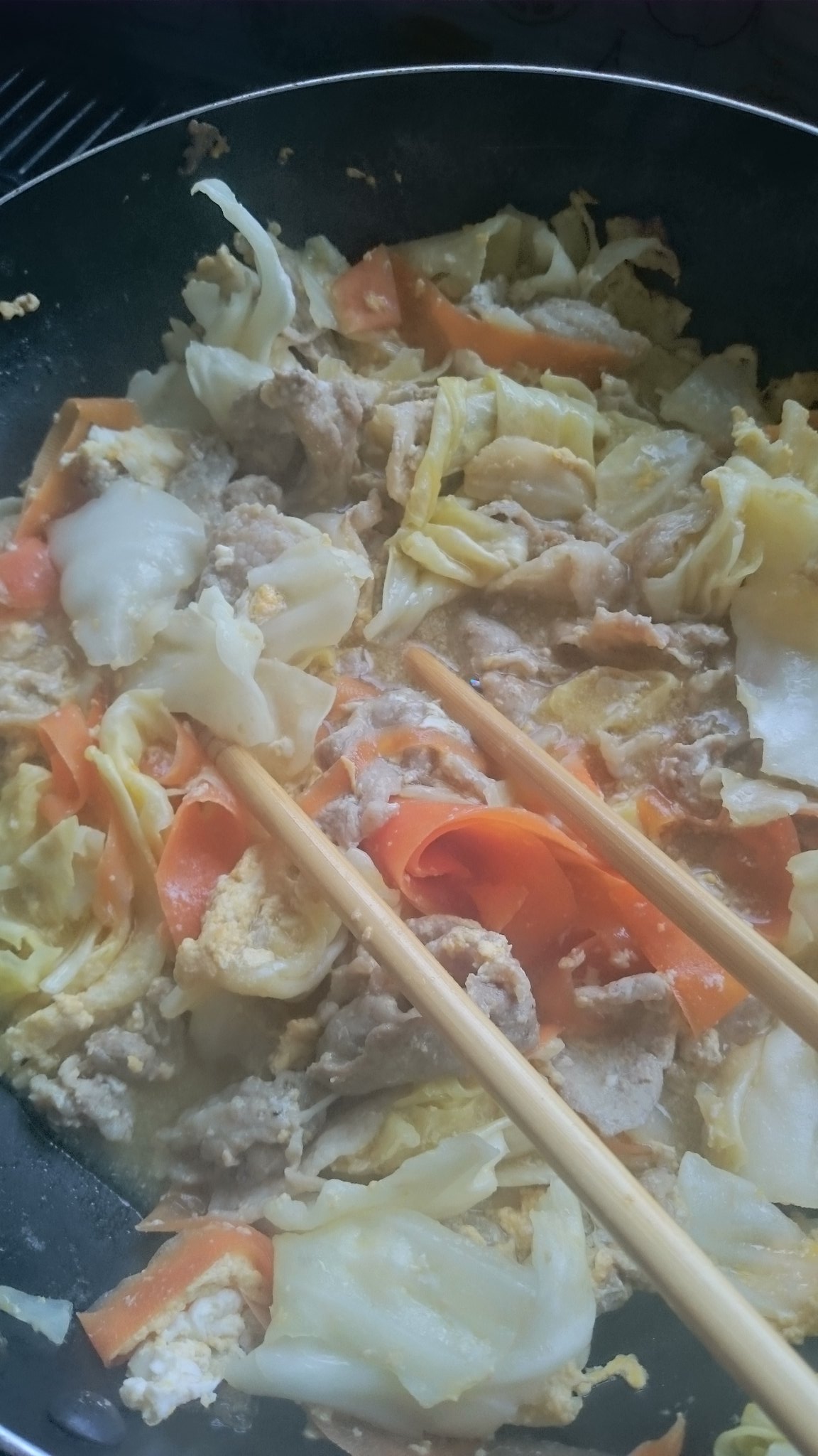 ラーメン大好き小泉さん に影響されて あんかけ卵ラーメン作りました ブルックリンライフハック