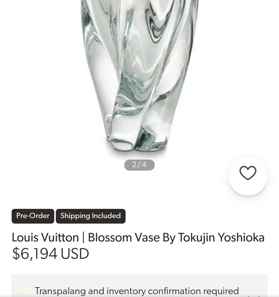 tokujin yoshioka sculpts louis vuitton monogram into 'blossom vase