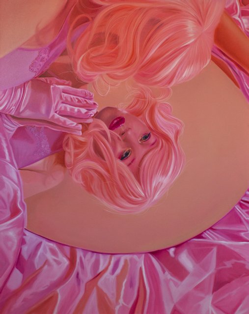nettculture's tweet photo. Amazing paintings from Toronto based painter Jen Mann @jenkmann at https://t.co/LbXJnW2610 "Narcissus", oil on canvas, 48 x 60", 2019, © Jen Mann #art #JenMann #painter #Narcissus #paintings #Toronto https://t.co/vFRJsa5k6f