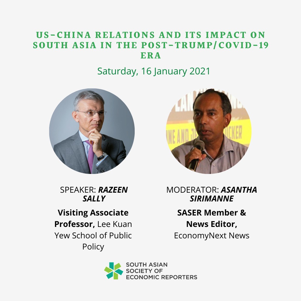 SAEconReporters's tweet photo. We are live now with our session with professor @razeensally 
Do join us at https://t.co/JGmM4eNy8x https://t.co/XEyWoMufrO
