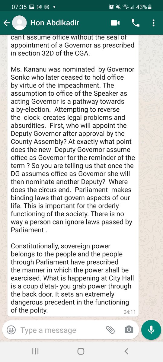 ahmednasirlaw's tweet photo. My learned @pwanyama explains the law relating to the swearing of  Ms. Anne Kananu...@lawsocietykenya https://t.co/5p8GHnD8mN