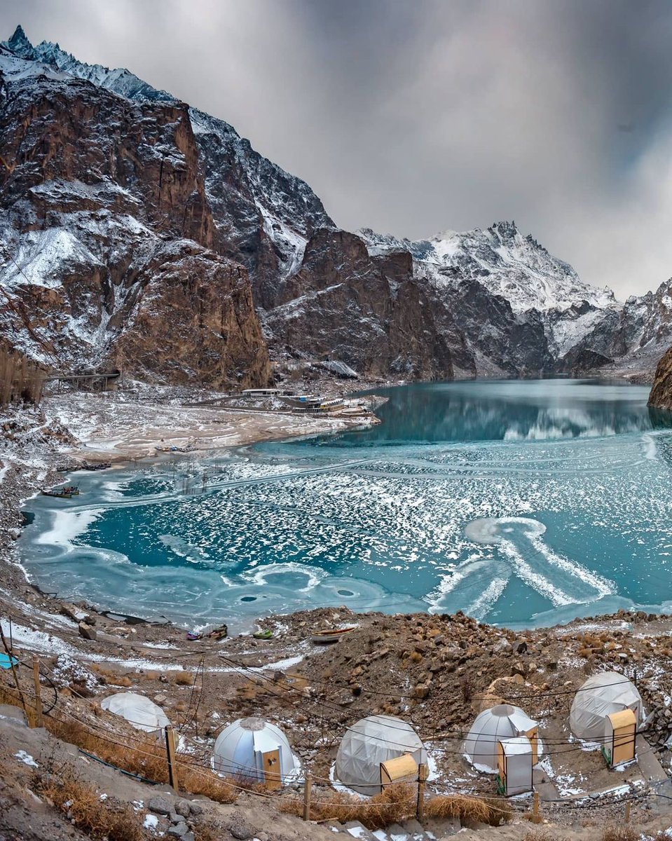 #Attabadlake #Hunza #Pakistan  created in 2010 is the most beautiful miracle in recent history with its crystal clear water surrounded by peaks of Karakoram range - SubhanAllah 
PC :  Farooq Seeru
#Amazingpakistan
#BeautifulPakistan
@GoVisitPk @PicsofPakistan_ @Pakistaninpics