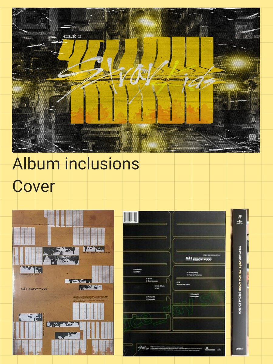stray kids スキズ　yellow wood 台湾限定盤　台湾限定版 Stray Kids『Cle 2: Yellow Wood: Special Edition (台湾独占盤