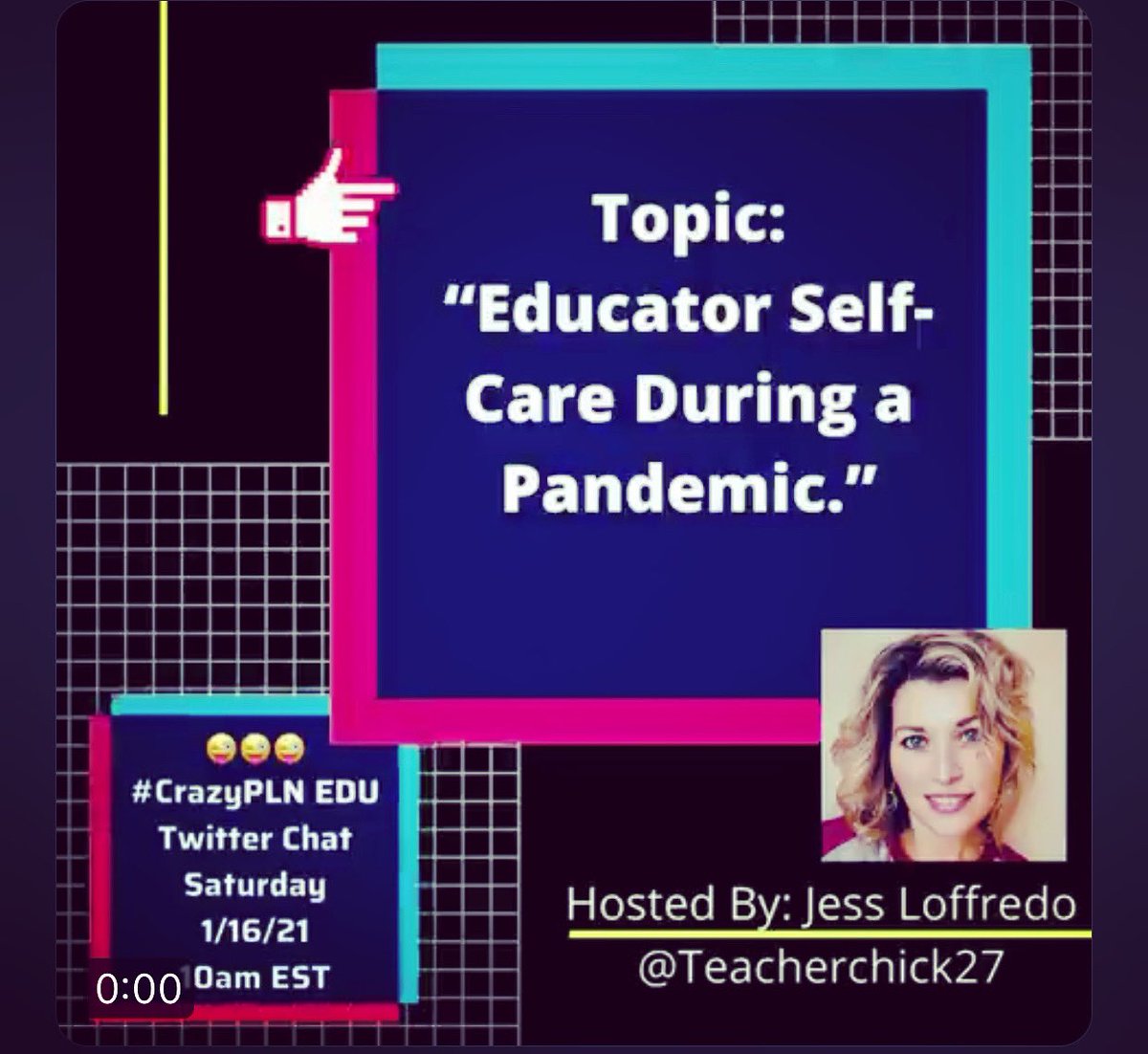 Self care 💯 Join us tomorrow 10am ET 7am PT for #CrazyPLN Twitter EduChat🗣hosted by <a href="/Teacherchick27/">Jess Loffredo</a> 👏 @basil_marin <a href="/mrbravo365/">Rodrigo Bravo</a> <a href="/WorldProfessor/">Professor</a> @lportnoy <a href="/Principal_EL/">Salome Thomas-EL, Ed.D</a> <a href="/bethhill2829/">Bethany Hill🌟#JoyfulLeaders</a> <a href="/oceanteacherD/">A Better Classroom</a> <a href="/bbray27/">Barbara Bray✨Story Weaver✨ Your Story Matters!</a> @IleneWinokur @Thirsty_Bees @TIAscience <a href="/jenquattrucci/">Jennifer Lee Quattrucci</a> <a href="/Hedreich/">Hedreich Nichols</a> <a href="/ziz87/">Ziz</a>