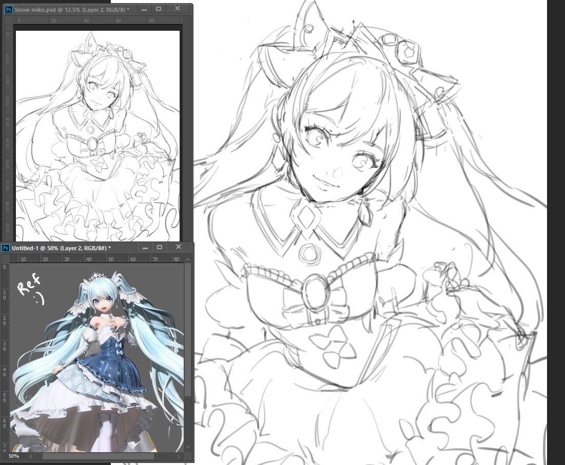 Working on a snow Miku piece today on stream :)
https://t.co/7BD2t2Lthp 