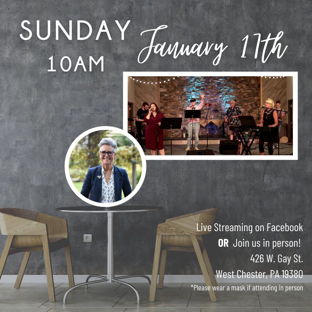 CornerstoneWC's tweet photo. Please join us in-person for service this Sunday, January 17th at 10am as we continue in our Centered Set sermon series. 
* We will also be streaming the service live to the CCF Facebook page https://t.co/nNNvQF8qyW