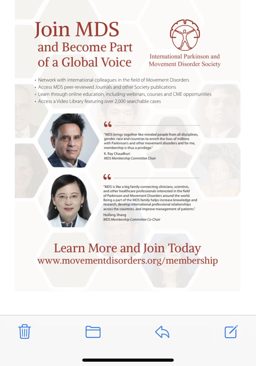 with my colleague huifang shang , we are launching a video to encourage folks to join the MDS . We want to bring in members with a special focus on diversity , equality and gender . Please encourage your colleagues to join !