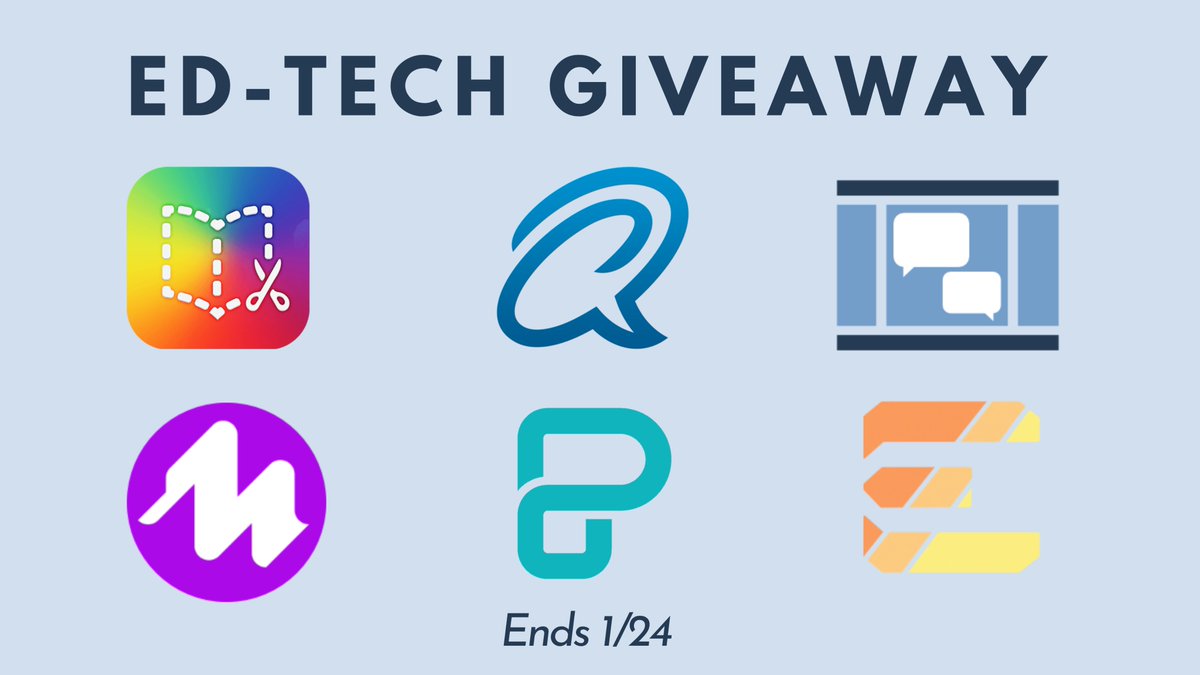 Kyle Niemis (@kyleniemis) on Twitter photo 💥HUGE ED-TECH GIVEAWAY!💥
5 lucky teachers will win Pro accounts to all 6 tools listed below for the rest of the year! 🤯
For your chance to win, follow the tools and retweet. That's it!
<a href="/BookCreatorApp/">Book Creator Team</a> @theClassroomQ <a href="/StoryboardThat/">Storyboard That</a> <a href="/EdjiNotes/">Edji.it🔥</a> <a href="/justmoteHQ/">Mote</a> <a href="/piktochart/">Piktochart</a> #edtech 💥HUGE ED-TECH GIVEAWAY!💥
5 lucky teachers will win Pro accounts to all 6 tools listed below for the rest of the year! 🤯
For your chance to win, follow the tools and retweet. That's it!
<a href="/BookCreatorApp/">Book Creator Team</a> @theClassroomQ <a href="/StoryboardThat/">Storyboard That</a> <a href="/EdjiNotes/">Edji.it🔥</a> <a href="/justmoteHQ/">Mote</a> <a href="/piktochart/">Piktochart</a> #edtech
