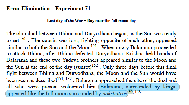 I will cite Nilesh Oak's (Who operates in Padre-Indology framework) work as an example of the abv. These Screenshots are from his book titled "Epoch of Arundhati".10/