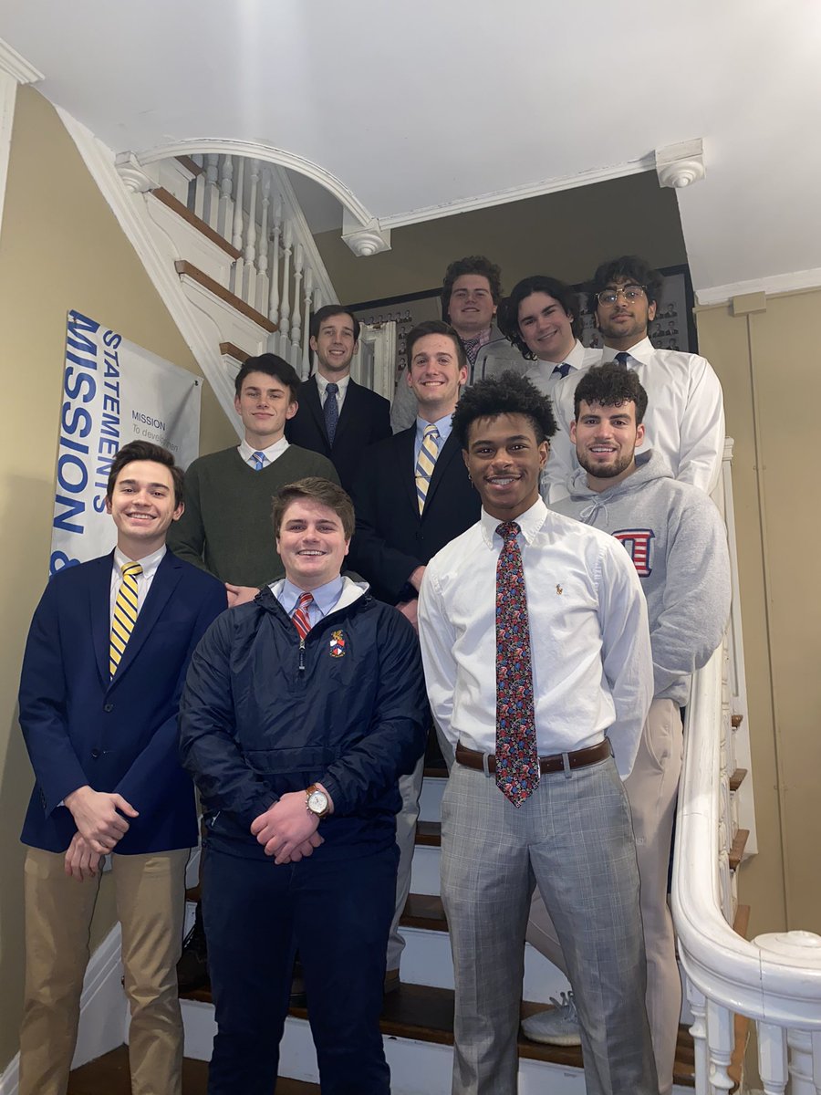 These are either the best looking guys on campus or our new EC, you decide 🤔