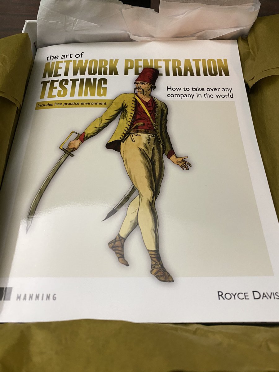 HackingLZ's tweet photo. Stoked @r3dy__ sent me a copy of his new book can’t wait to check it out. https://t.co/xKfcmfl3XS