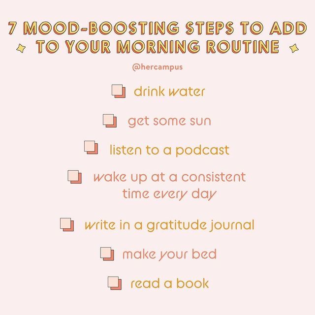 HerCampus's tweet photo. how you spend your morning has a lot to do with the type of day you have ✨ https://t.co/0btKtCDguW