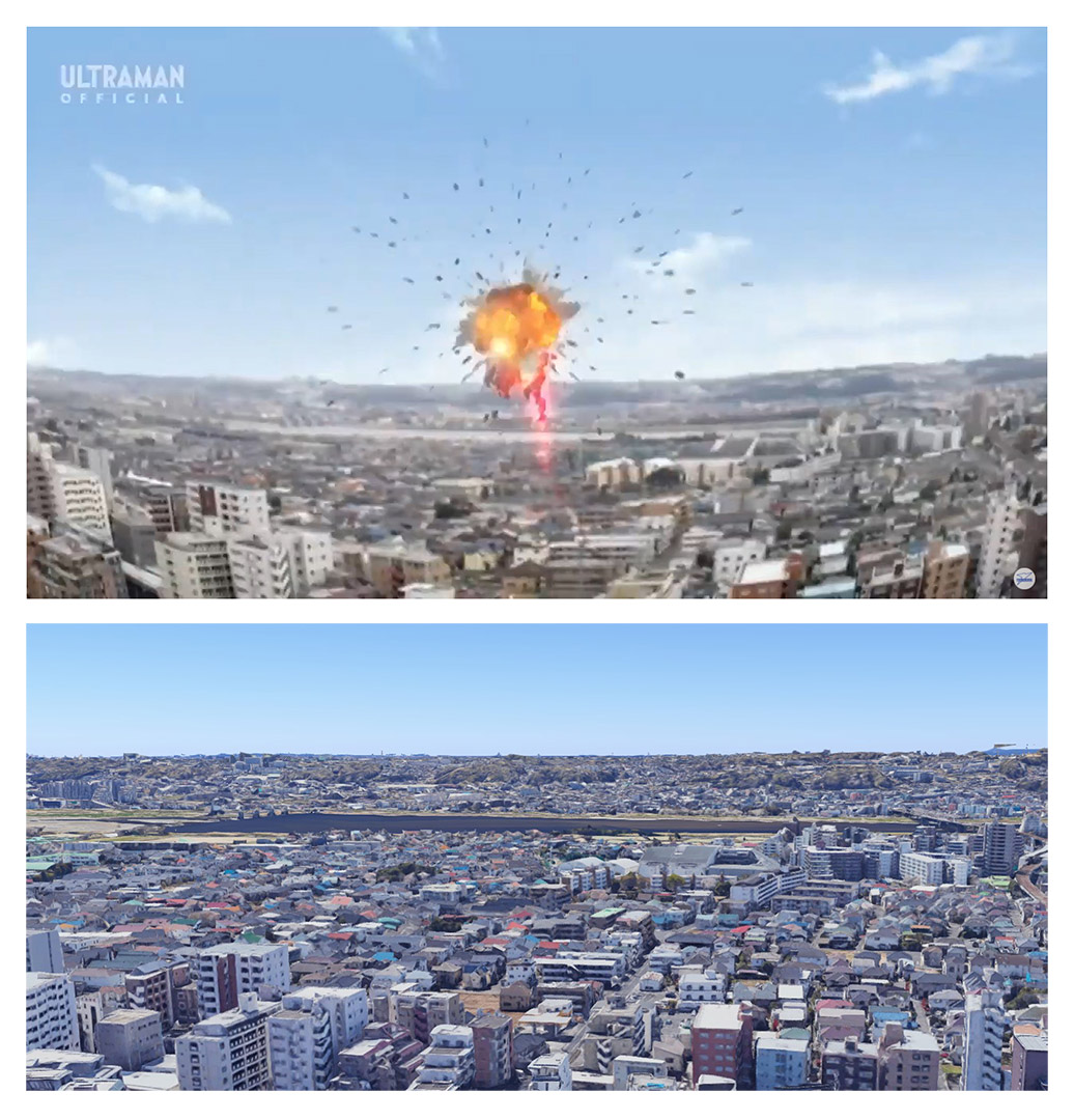 ウルトラマンz 撮影 ロケ地 聖地巡礼 第16話で横浜市都筑区にも来たよ Togetter