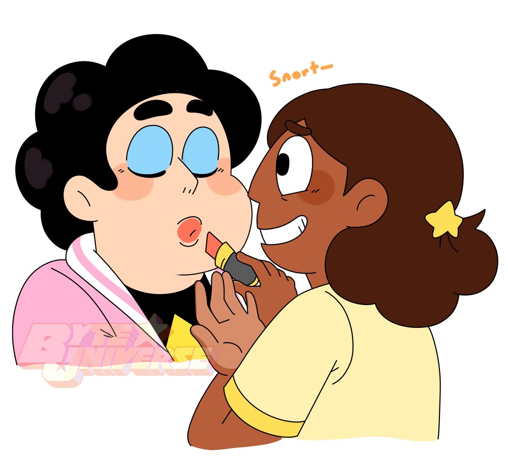 Byte_Universe's tweet photo. "My Girlfriend Does My Makeup"
#StevenUniverse #StevenUniverseFuture 
#StevenUniverseFanart #Connverse #Conniverse https://t.co/rc3jMmmW8q